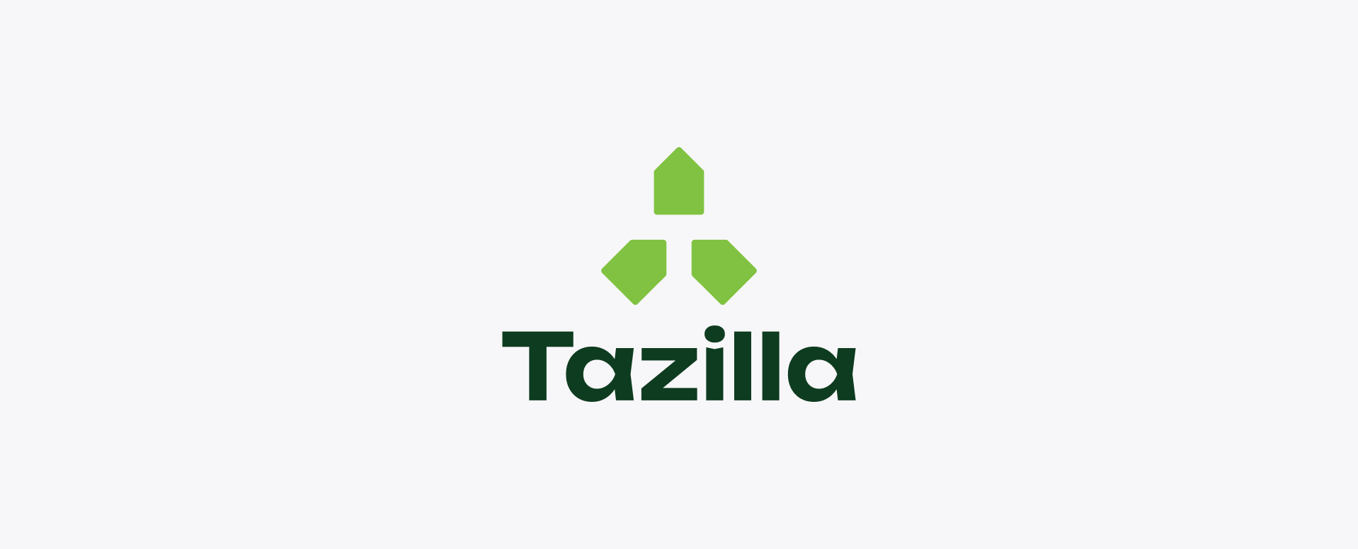 Finálne logo Tazilla na svetlom pozadí